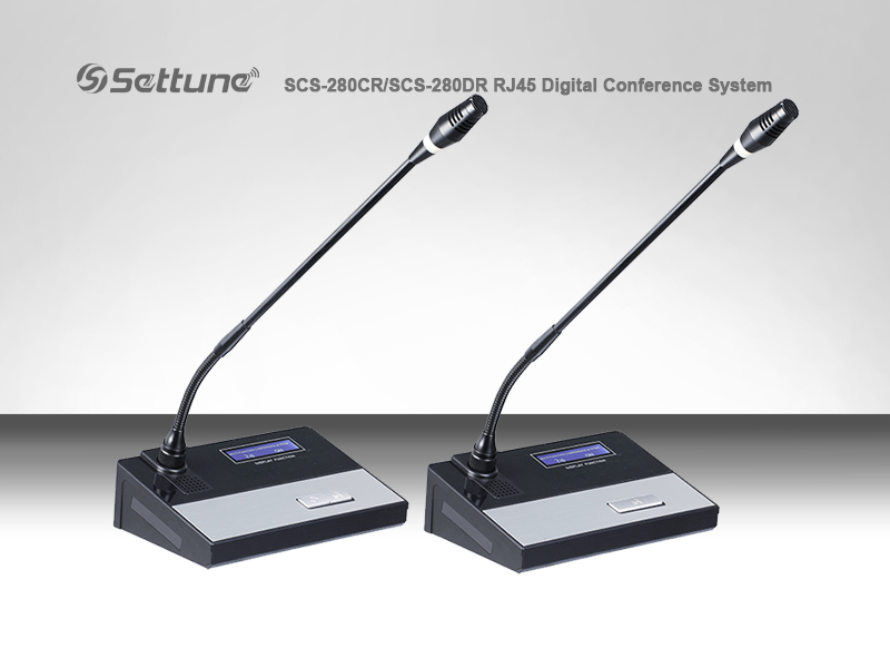 <b>SCS-280CR/DR RJ45数字讨论会议系统话筒单元</b>